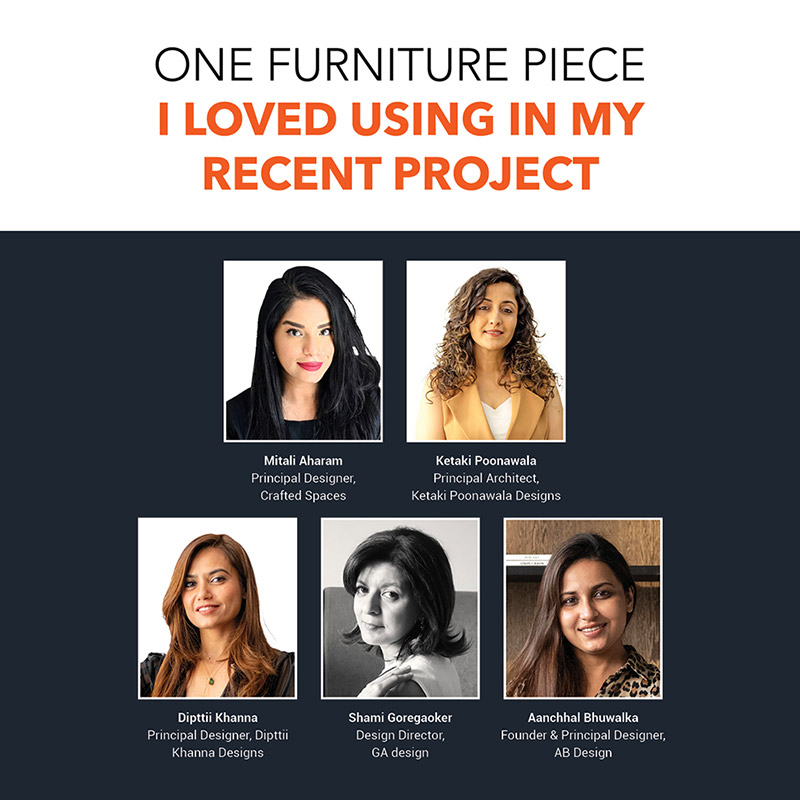 One Furniture Piece That Architects and Designers Loved Using In Their Recent Project