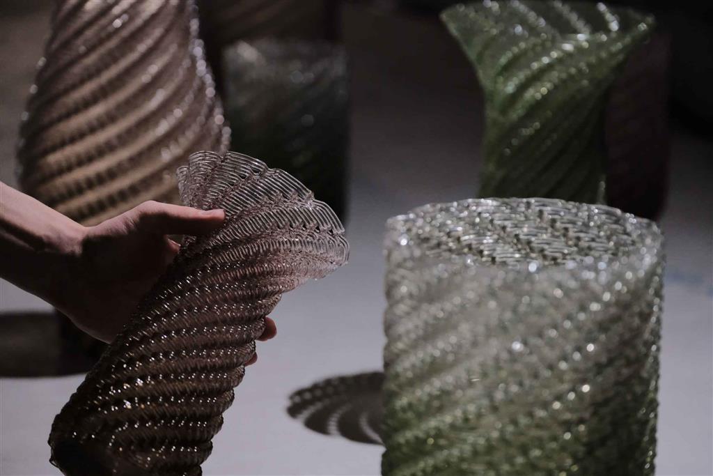 3D Printed Furniture and Lighting Reimagined from Discarded Tatami Mats