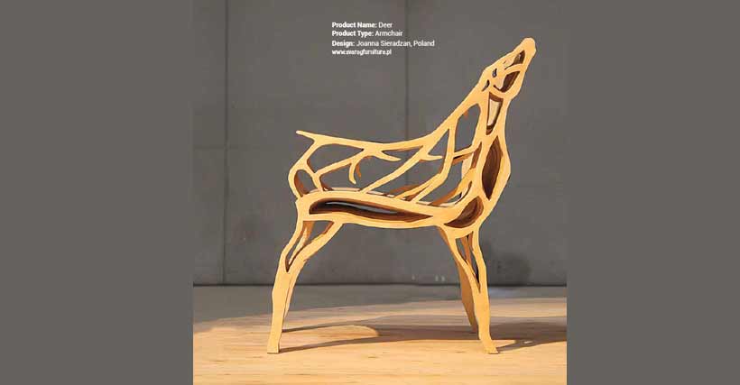 A Chair That Looks Different From Different Angles!